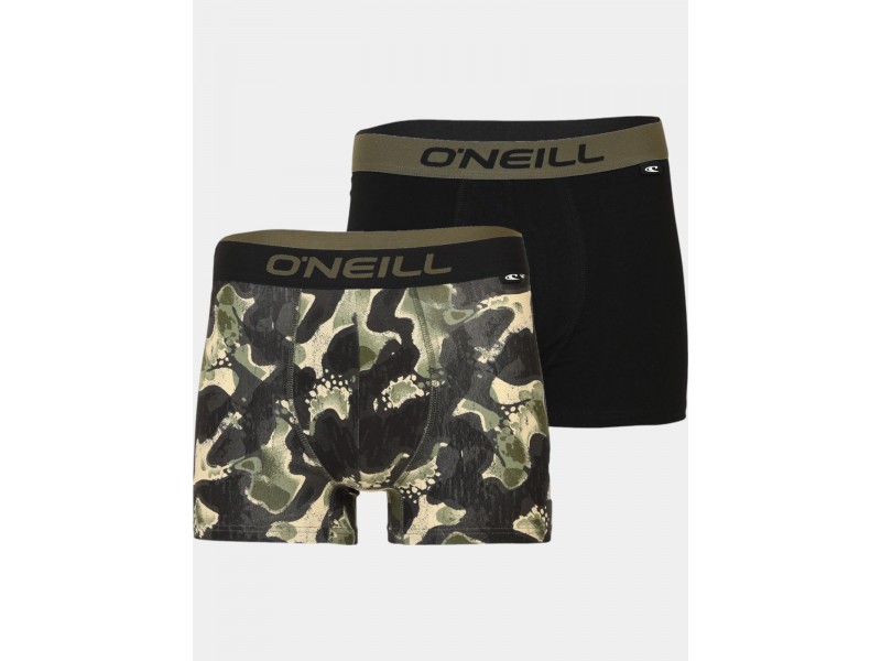 O'Neill férfi boxer 2-pack — camo és egyszínű