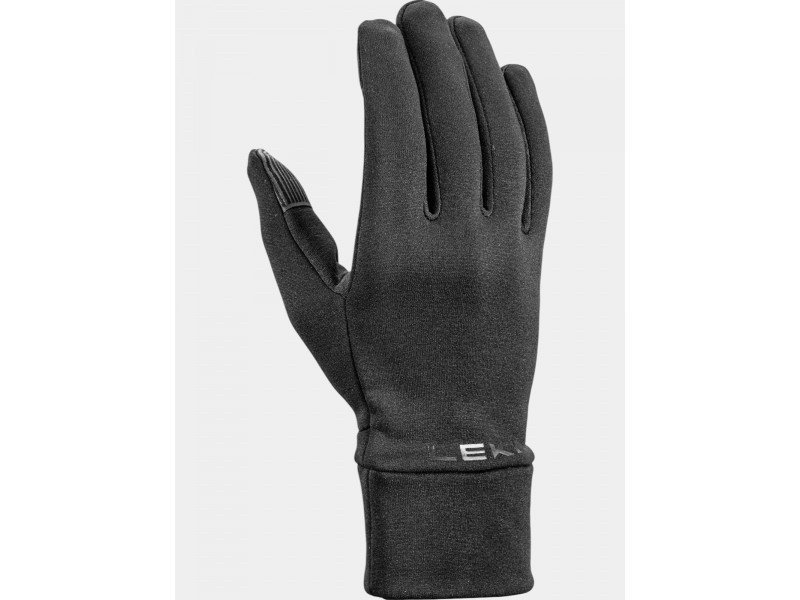 LEKI Inner Glove Mf Touch D női kesztyű - fekete-ice/lemon