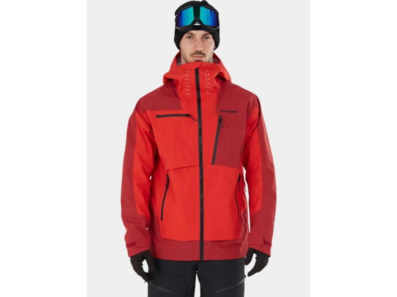 Fundango Manota 3L férfi shell dzseki - RedOrange (281)