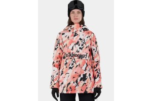 Fundango Birch ECO Logo Anorak női - 335 salmon