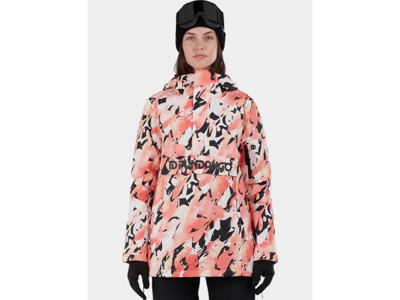 Fundango Birch ECO Logo Anorak női - 335 salmon