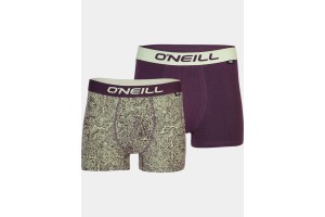 O'Neill férfi boxer 2-pack - Frozen Wave (multi plum)