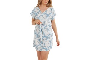 Fundango Palmetta Dress női ruha - blue aster