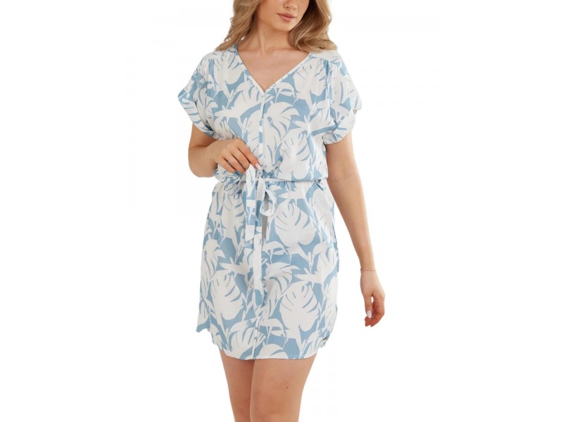 Fundango Palmetta Dress női ruha - blue aster