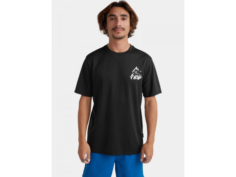 O'Neill Hybrid Logo férfi póló - Black Out