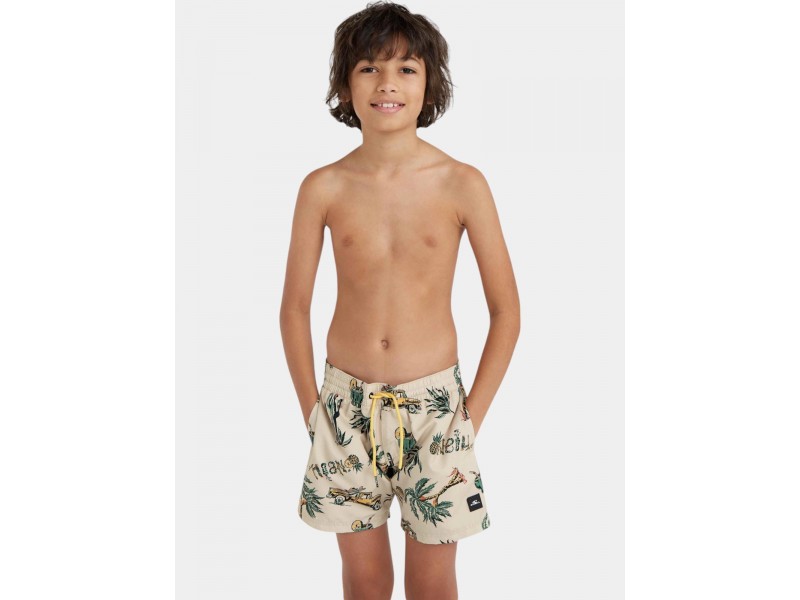 O'Neill Cali Print 13 boardshort — bézs (Venice Beach)