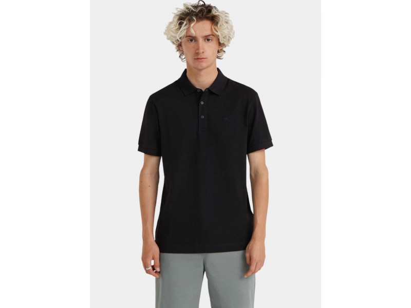 O'Neill Small Logo Polo — blackout, hímzett logó