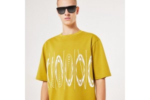 Oakley férfi sárga raglan póló – Multipocket