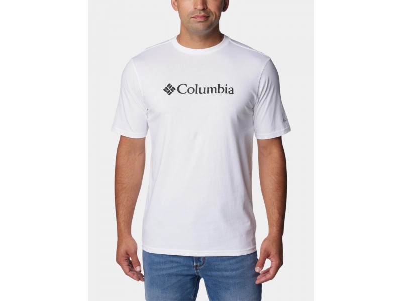 Columbia CSC Basic Logo rövid ujjú póló - fehér