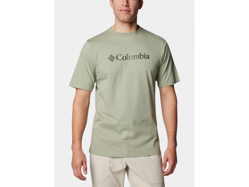 Columbia CSC Basic Logo férfi póló - Safari