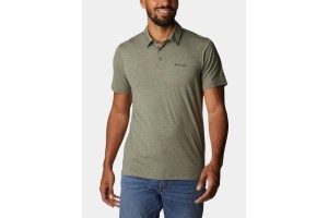 Columbia Tech Trail Polo D - 397 stone green férfi póló