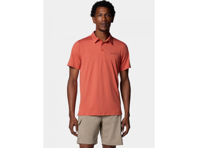 Columbia Tech Trail Polo D - férfi póló (851 Tuscan)
