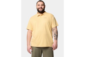 Columbia Utilizer Polo D - férfi, 715 sand dune, 100% poliészter