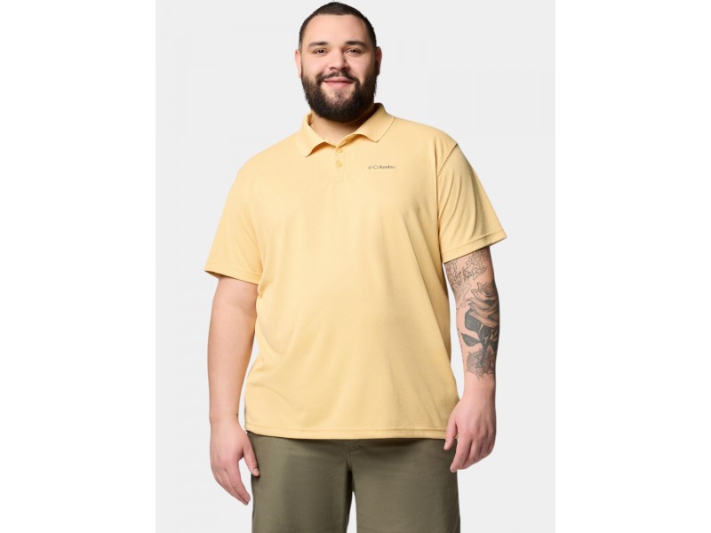 Columbia Utilizer Polo D - férfi, 715 sand dune, 100% poliészter