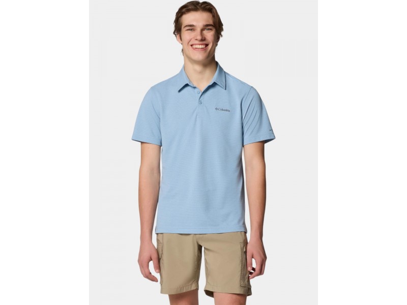 Columbia Havercamp Pique Polo férfi - 431 Ripple Blue