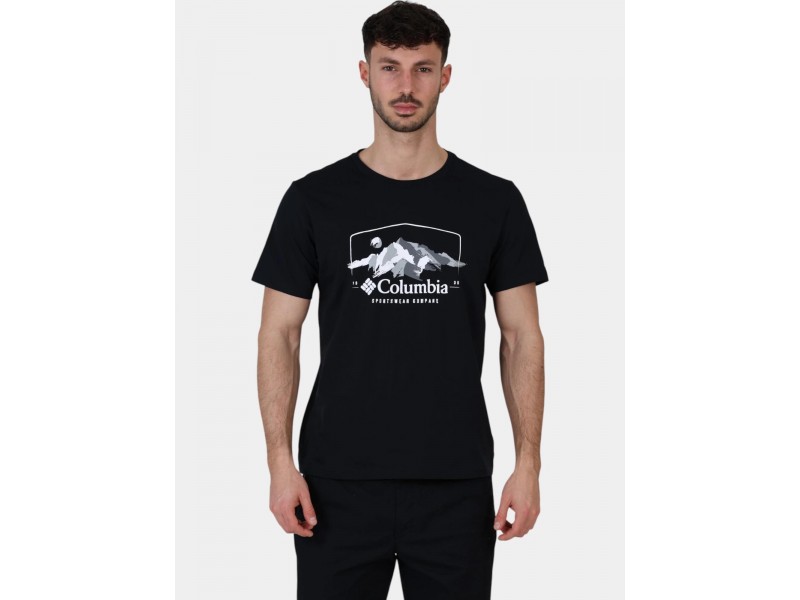 Columbia Path Lake Graphic Tee II D - férfi póló