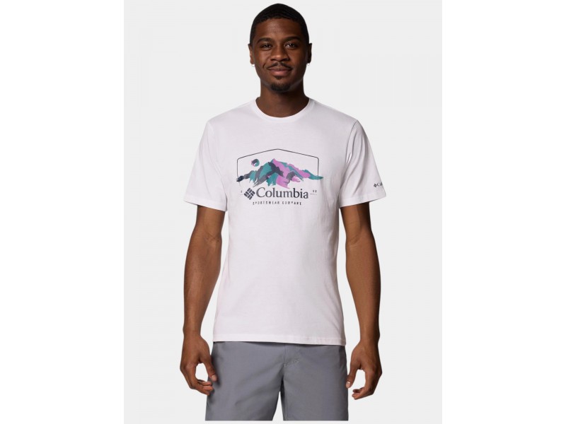 Columbia Path Lake Graphic Tee II D - férfi póló