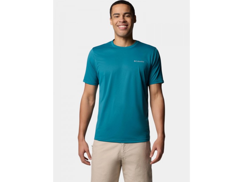 Columbia Hike Crew férfi póló - River Blue