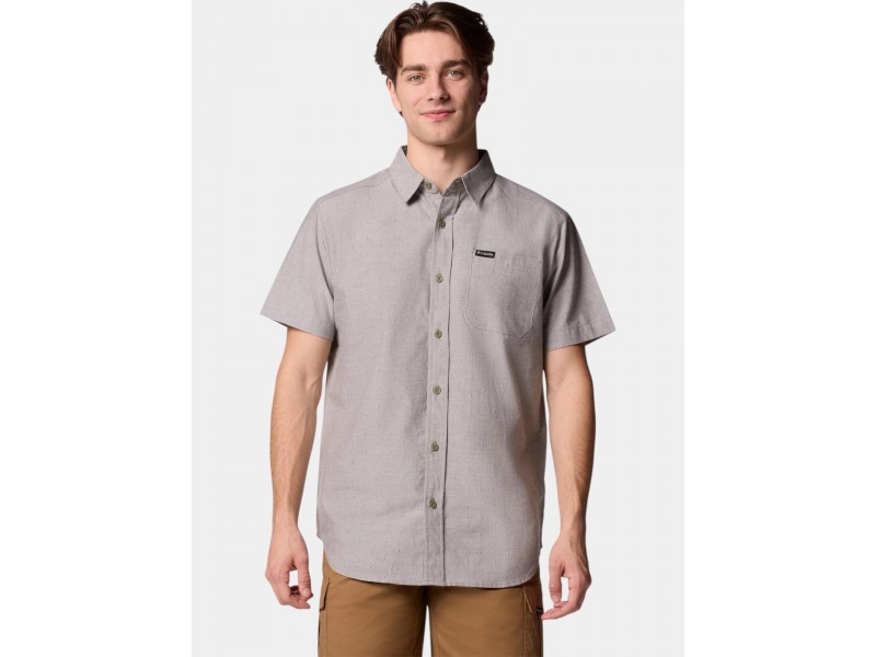 Columbia Rapid Rivers rövid ujjú ing - stone green