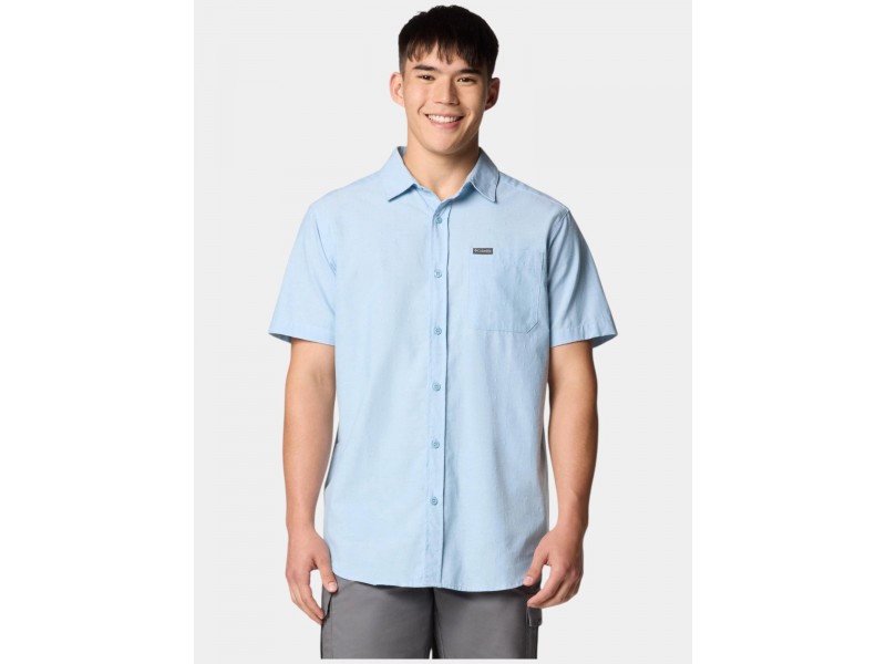 Columbia Rapid Rivers férfi rövid ujjú ing - Ripple Blue
