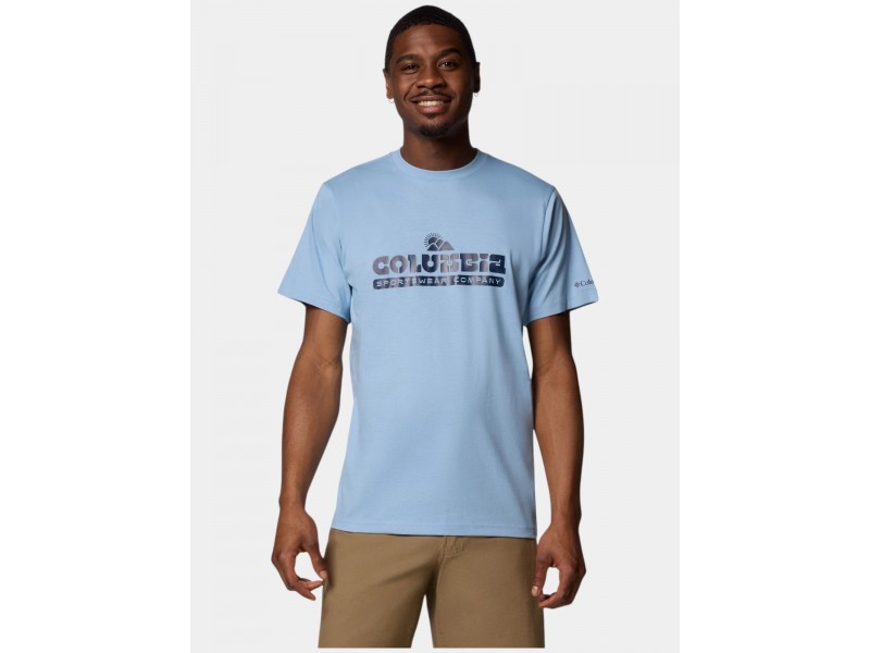 Columbia CSC Seasonal Logo Tee - ripple blue