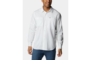 Columbia Silver Ridge férfi hosszú ujjú túraing fehér