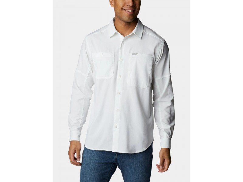 Columbia Silver Ridge férfi hosszú ujjú túraing fehér