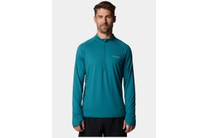 Columbia M Endless Trail 1/2 Zip férfi futó felső - River Blue