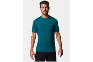 Columbia M Endless Trail Tech Tee — River Blue