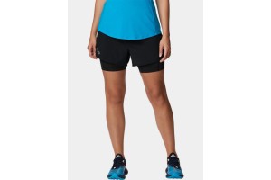 Columbia W Endless Trail 2in1 női futóshort - fekete (010)