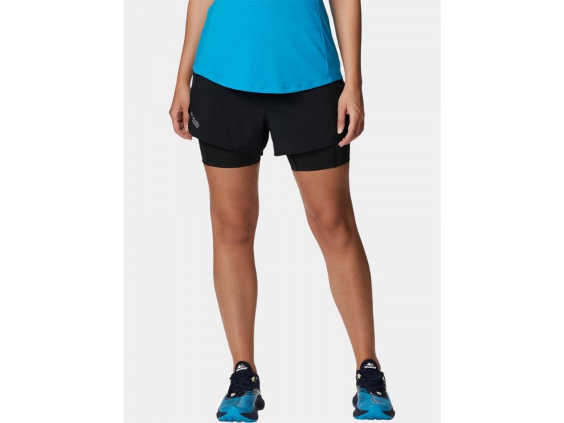 Columbia W Endless Trail 2in1 női futóshort - fekete (010)