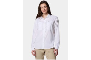 Columbia Silver Ridge Utility női hosszú ujjú ing — fehér