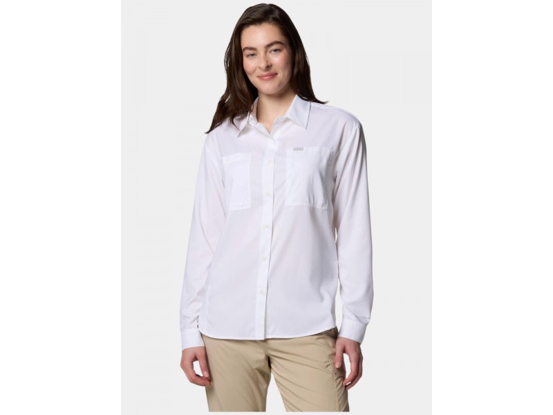 Columbia Silver Ridge Utility női hosszú ujjú ing — fehér