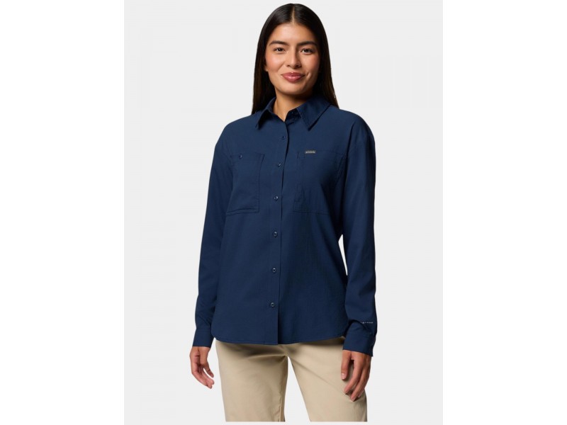 Columbia Silver Ridge női hosszú ujjú ing - collegiate navy