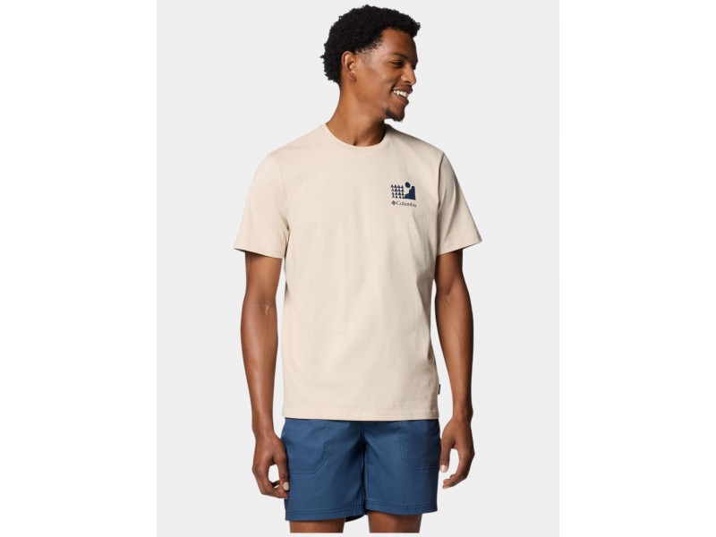 Columbia Explorers Canyon Back SS Tee - Dark Stone
