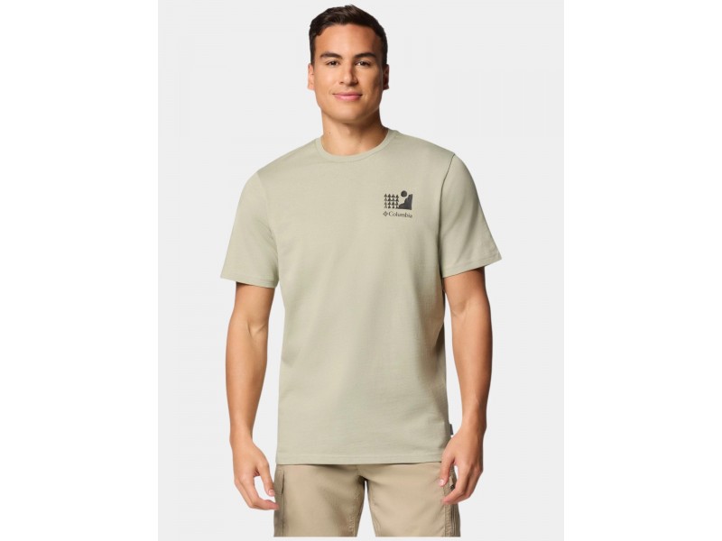 Columbia Explorers Canyon Back SS Tee D - Safari
