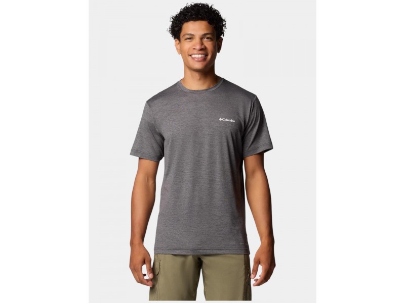 Columbia Kwick Hike Back Graphic férfi póló - fekete (014)
