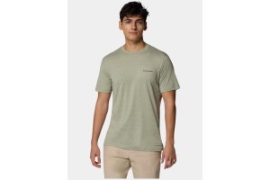 Columbia Kwick Hike Back Graphic férfi póló - Safari