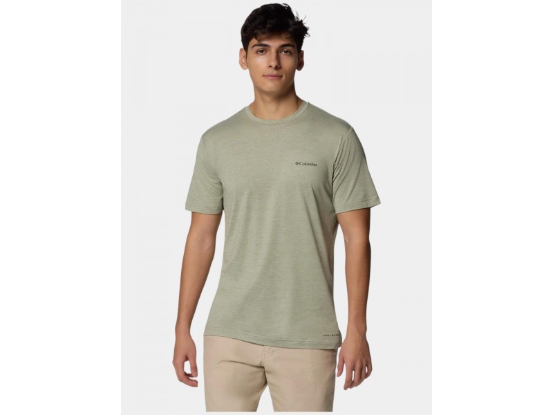 Columbia Kwick Hike Back Graphic férfi póló - Safari