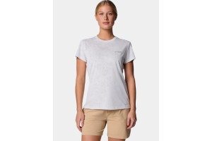 Columbia Bluebird Canyon női rövid ujjú póló - fehér