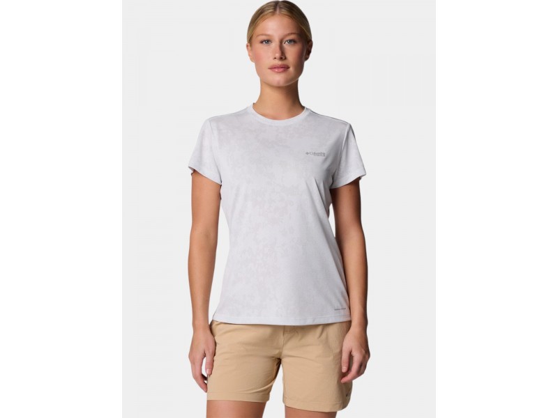 Columbia Bluebird Canyon női rövid ujjú póló - fehér