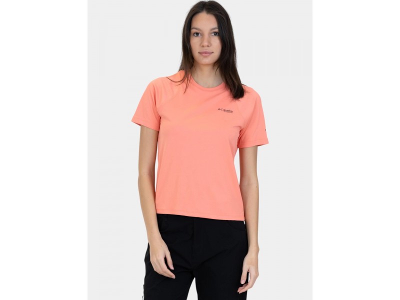 Columbia Summit Valley női rövid ujjú póló - Alpenglow 685