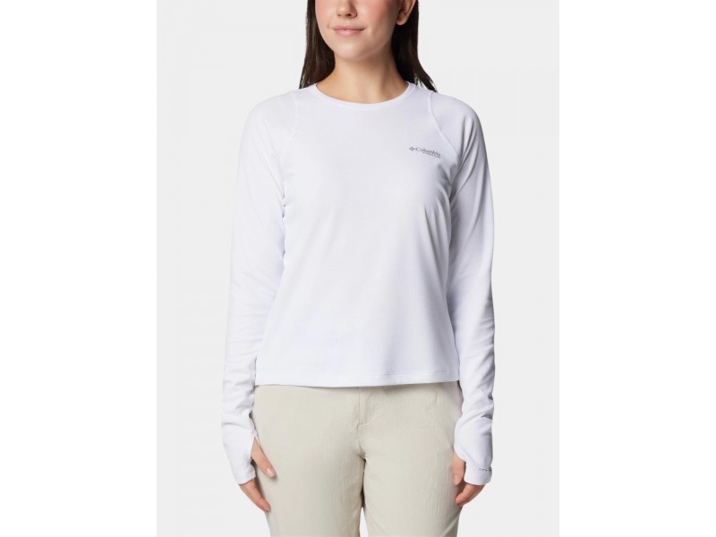 Columbia Summit Valley női hosszúujjú - fehér