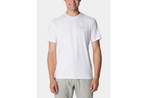 Columbia Tech Trail Crew Neck II D - férfi fehér póló