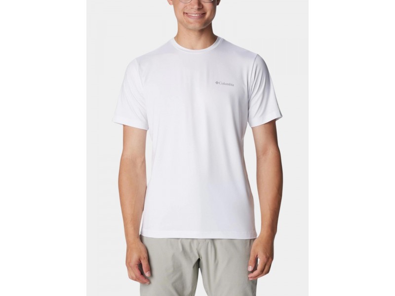 Columbia Tech Trail Crew Neck II D - férfi fehér póló