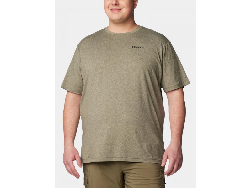 Columbia Tech Trail Crew Neck II D - stone green