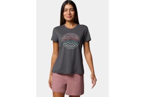 Columbia Sloan Ridge női póló - fekete (010-black)