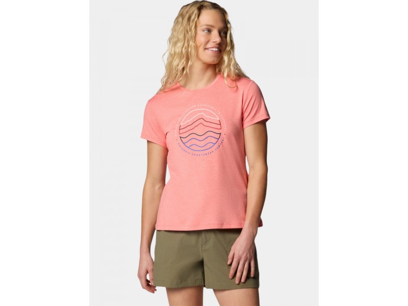 Columbia Sloan Ridge női póló - 685 Alpenglow