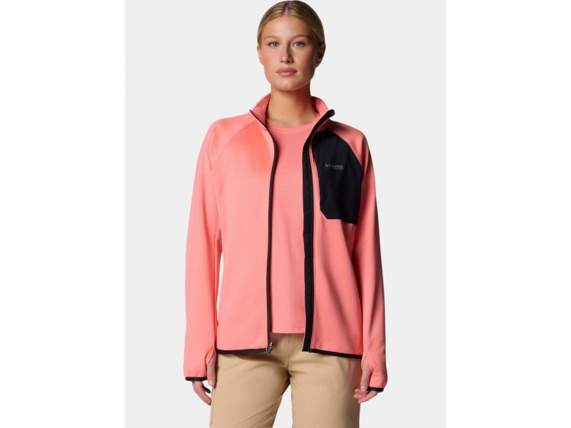 Columbia Triple Canyon Grid Fleece D - 685 alpenglow