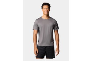 Columbia Three Pitch férfi rövid ujjú sportpóló - City Grey
